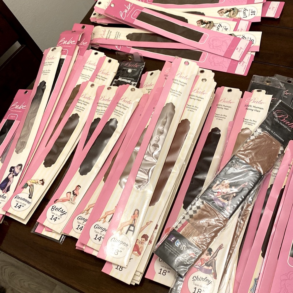 14 INCH TAPE-IN HAIR EXTENSIONS